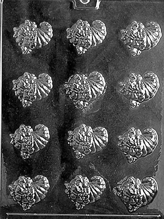 Cornucopias Chocolate Mold