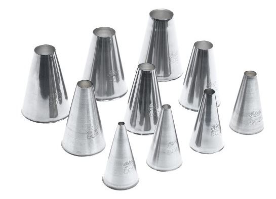 10 Piece Round Tip Piping Set