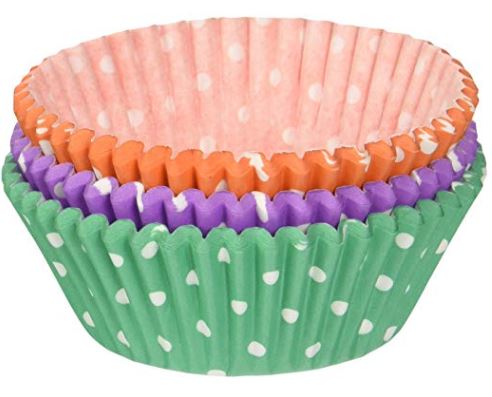 Multi Colored Polka Dots Baking Cups