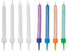 Wilton Pearlized Candles Multi Colored