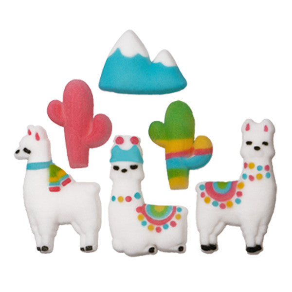 Llama Sugar Shapes