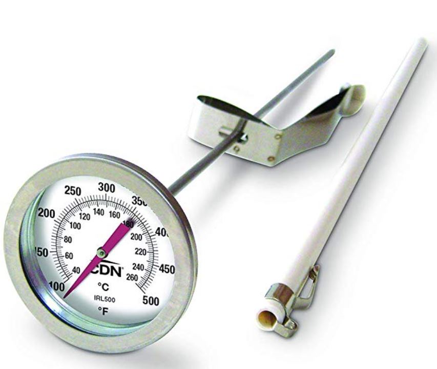 CDN IRL500 Insta-Read Long Stem Fry Thermometer