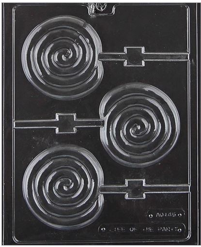 Swirl Lollipop Chocolate Lollipop Mold