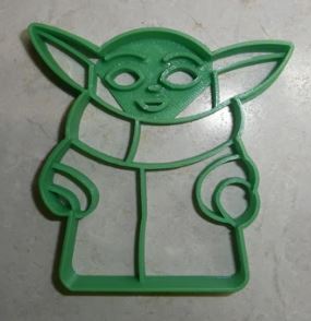 Baby Yoda (Grogu) Cookie Cutter