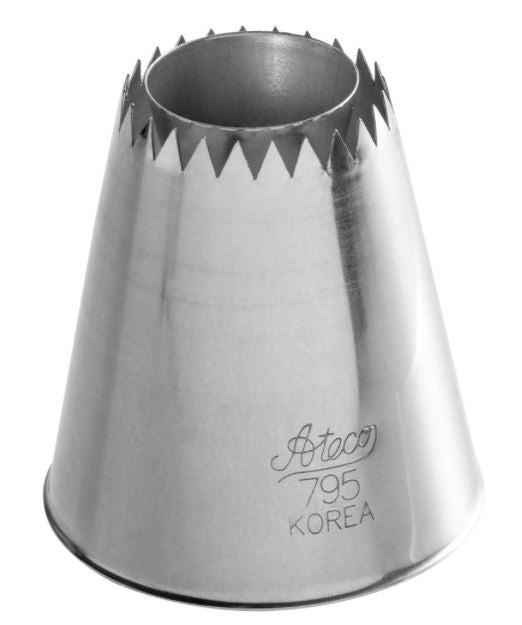 795 Sultan Flat Cone Piping Tip