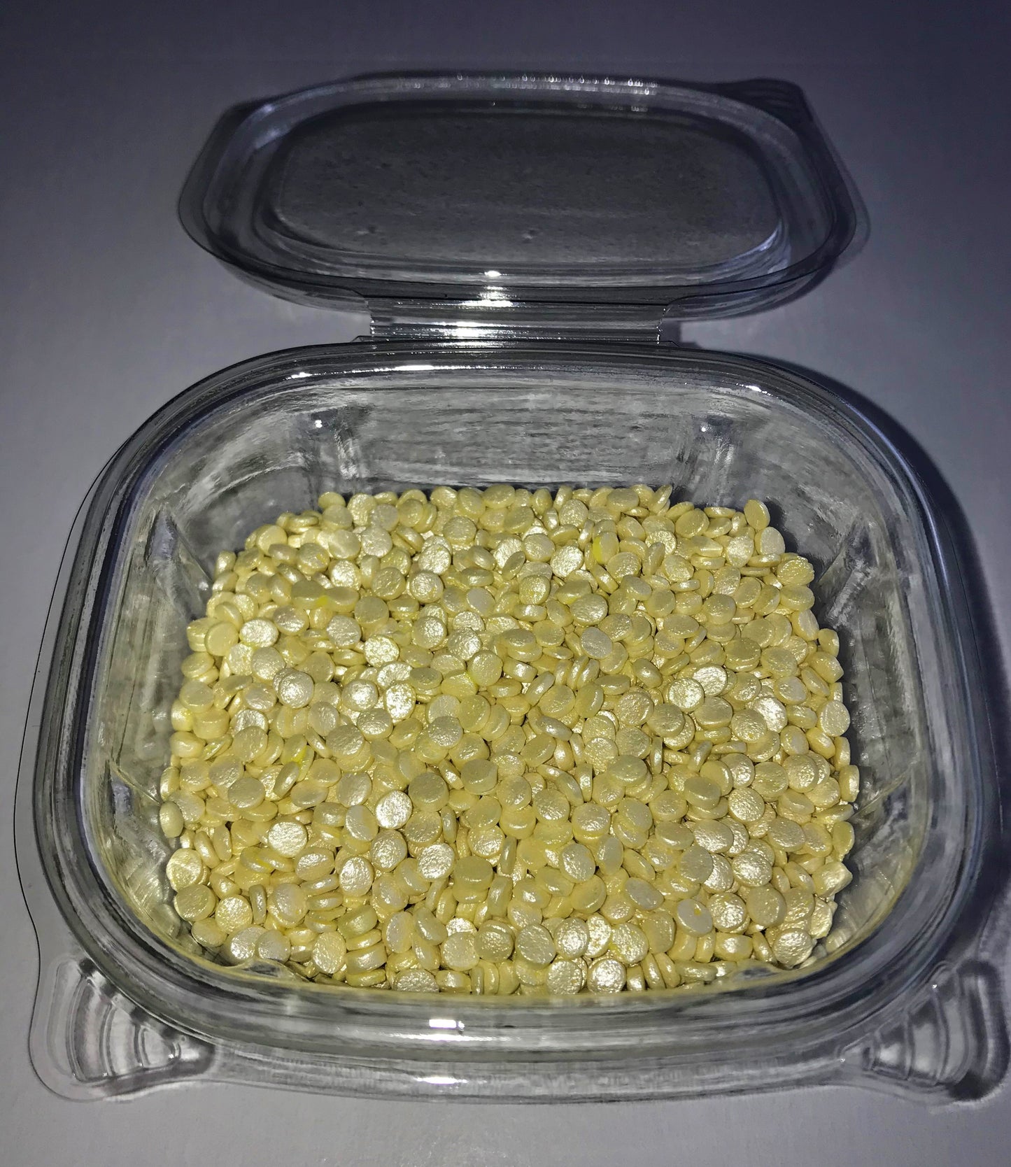 Confetti Sprinkles - Yellow Pearl