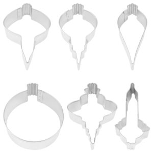 Ornament 6 Piece Cookie Cutter Set