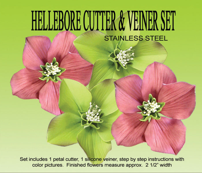 Hellebore Cutter and Veiner Set