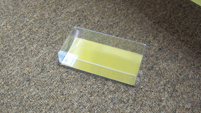 Clear Gold Insert Candy Box