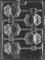 Police Badge Chocolate Lollipop Mold