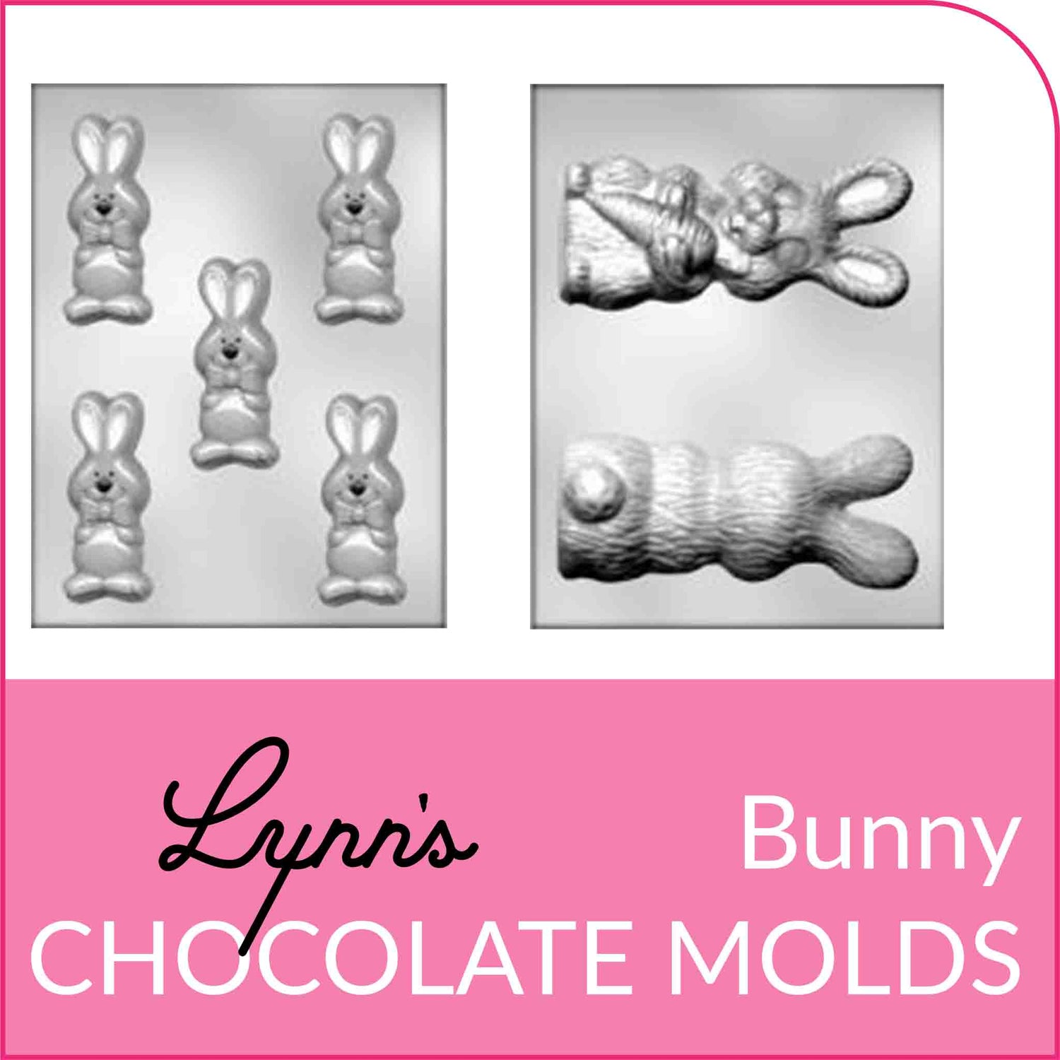 Bunny Chocolate Molds
