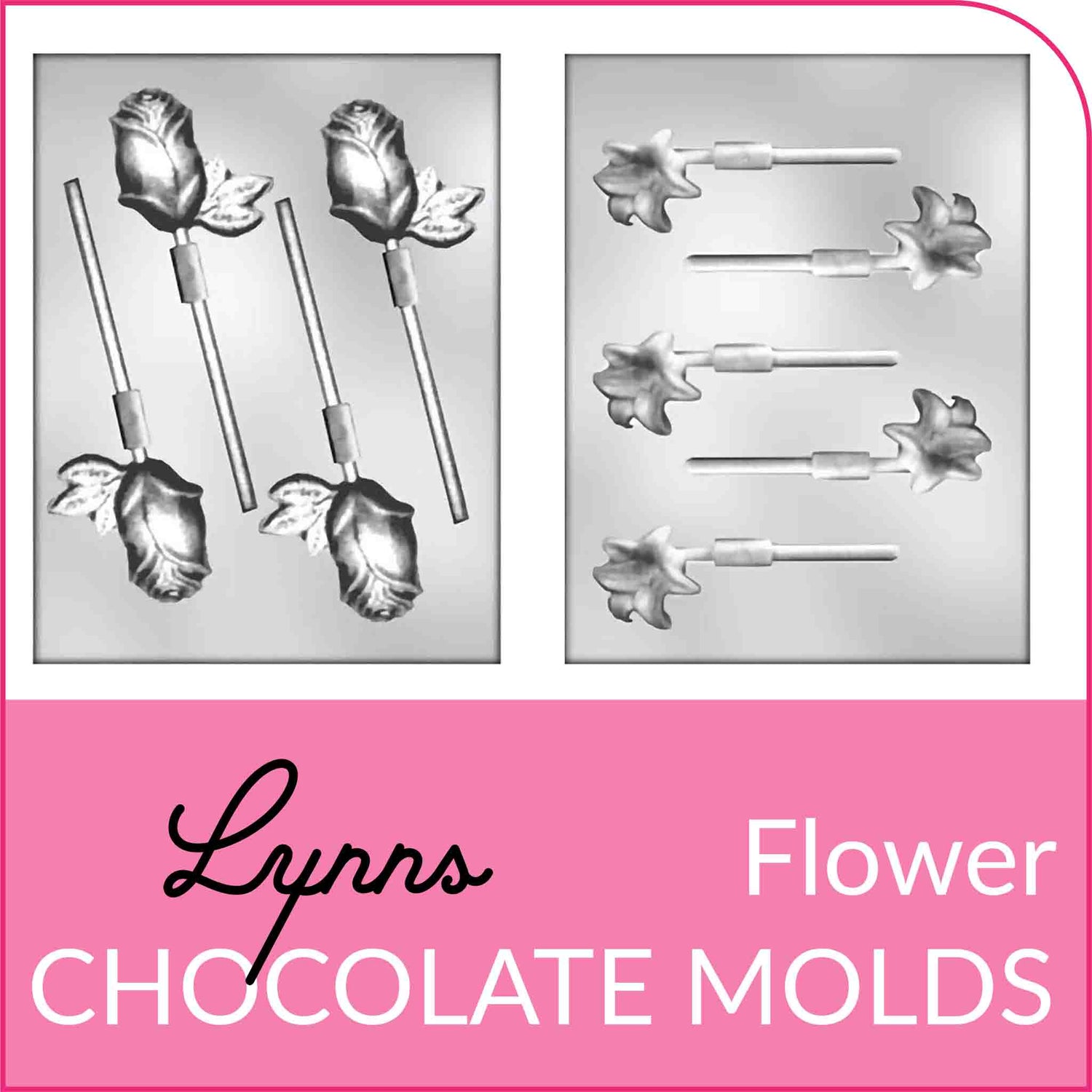 Shop Flower Shaped Chocolate Molds From Lynn's