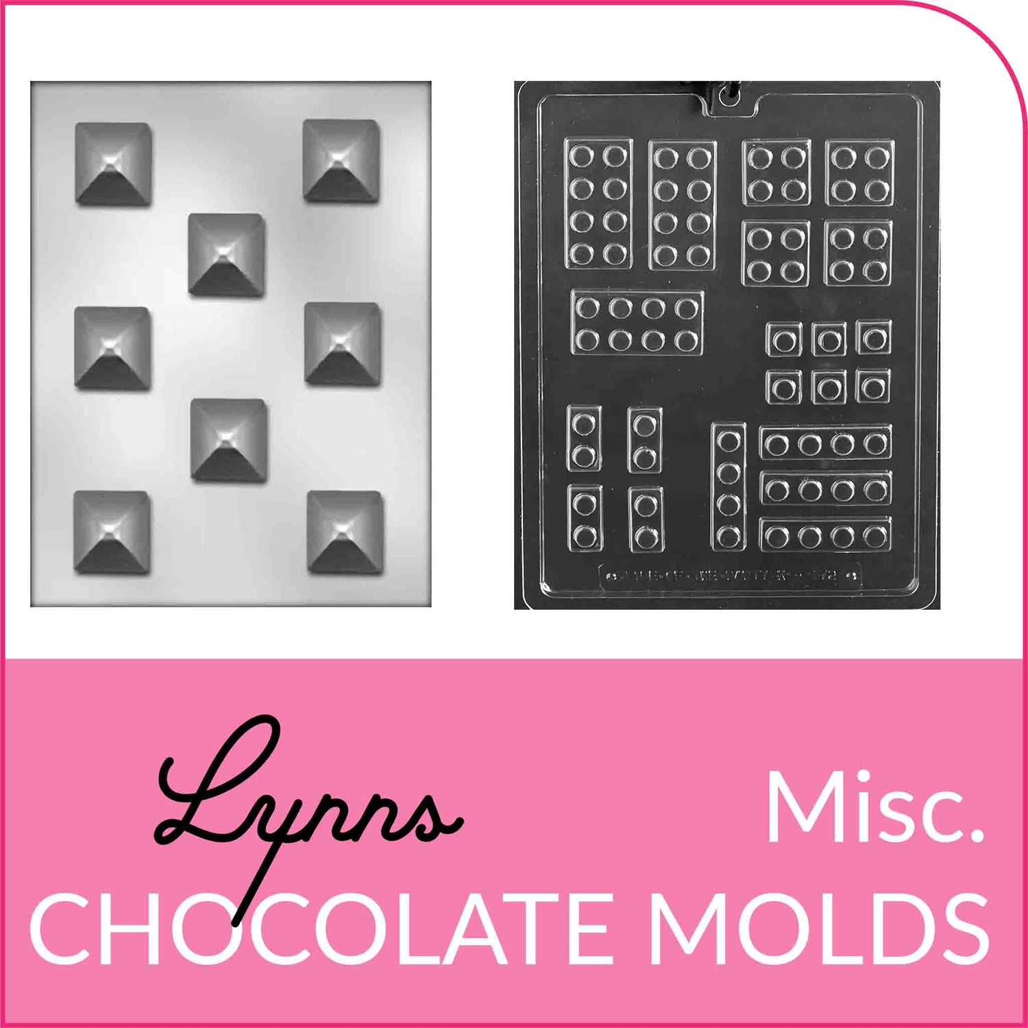 Shop Lynn's Assortment of Miscellaneous Chocolate Molds