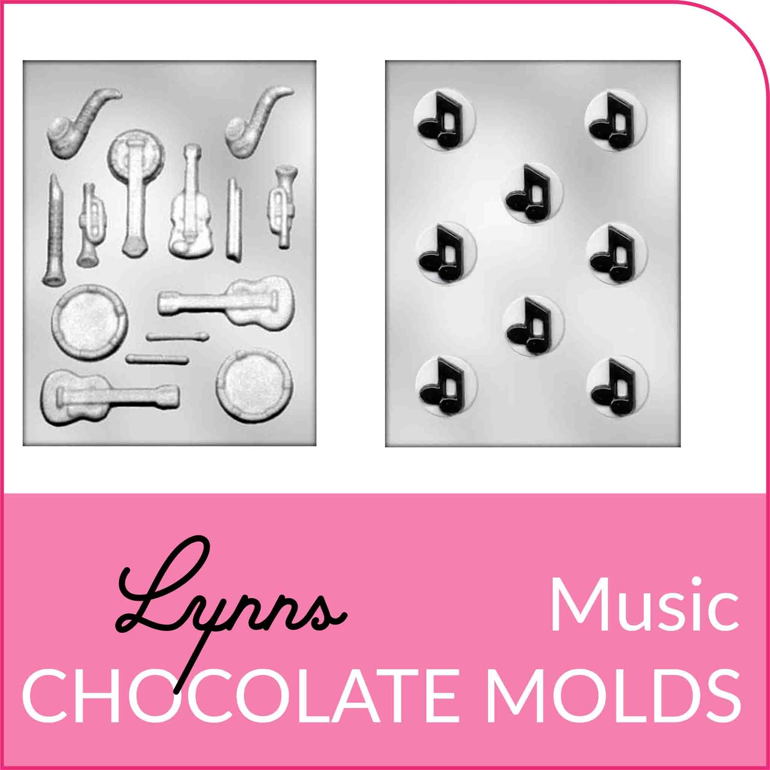 Music Chocolate Molds