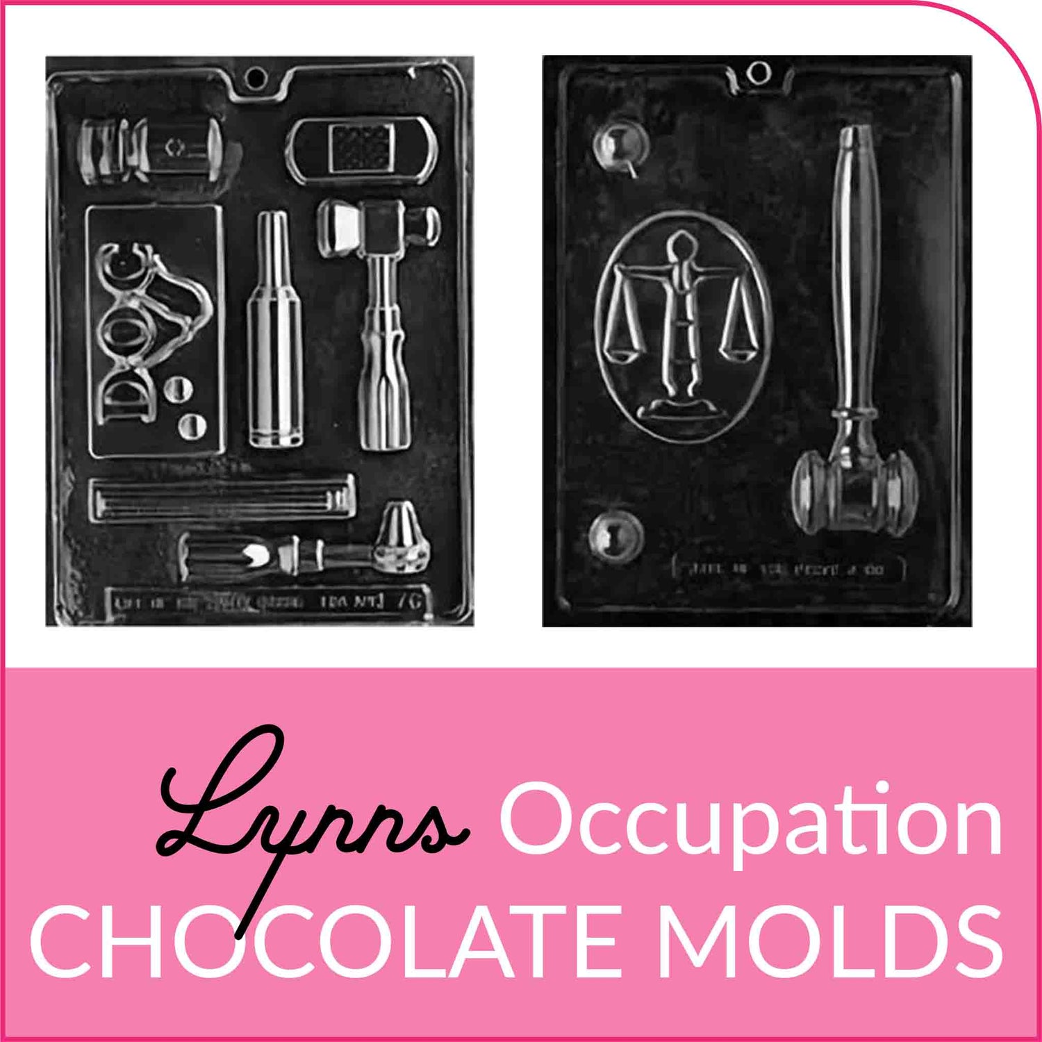 Shop Occupation Themed Chocolate Molds From Lynn's