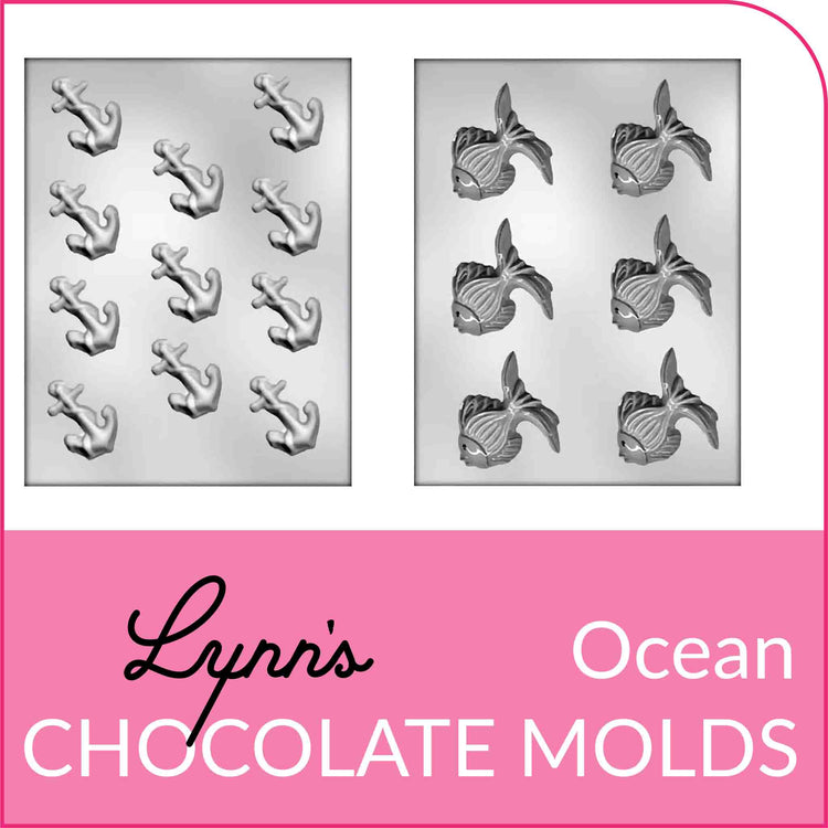 Beach Chocolate Molds