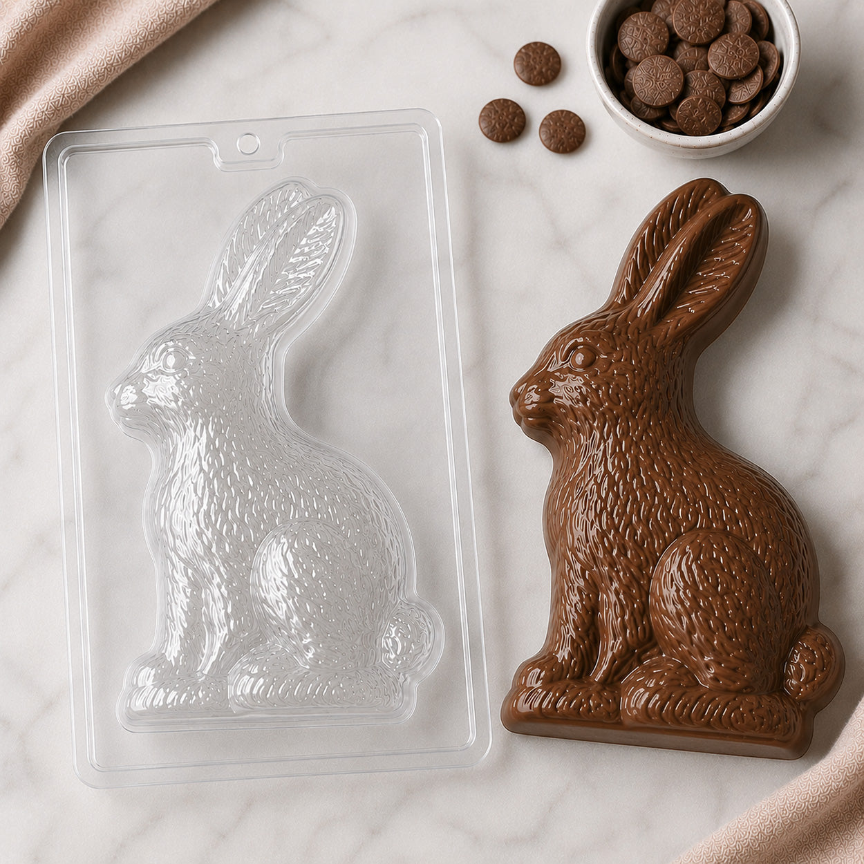 Bunny Chocolate Molds