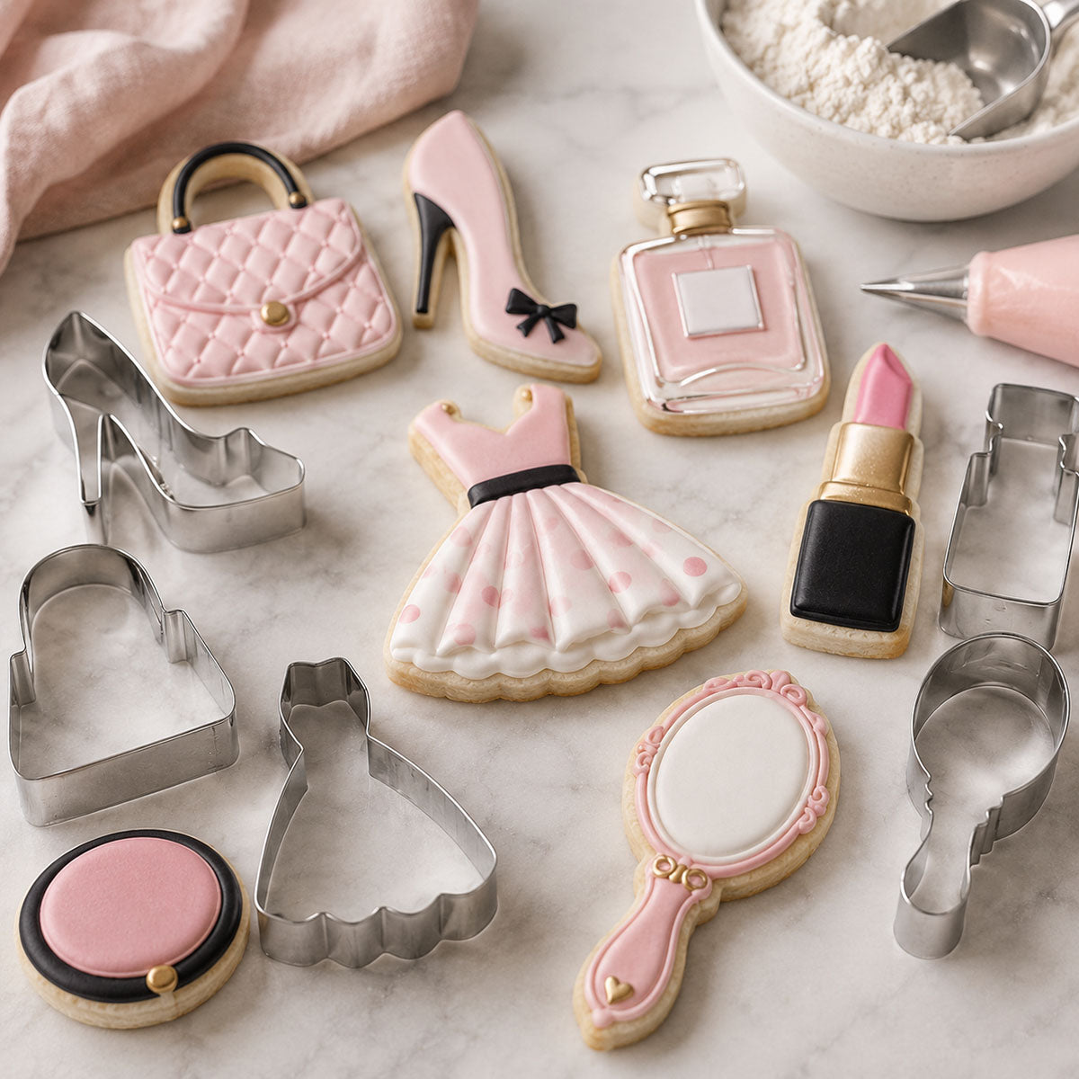 Fashion & Beauty Cookie Cutters