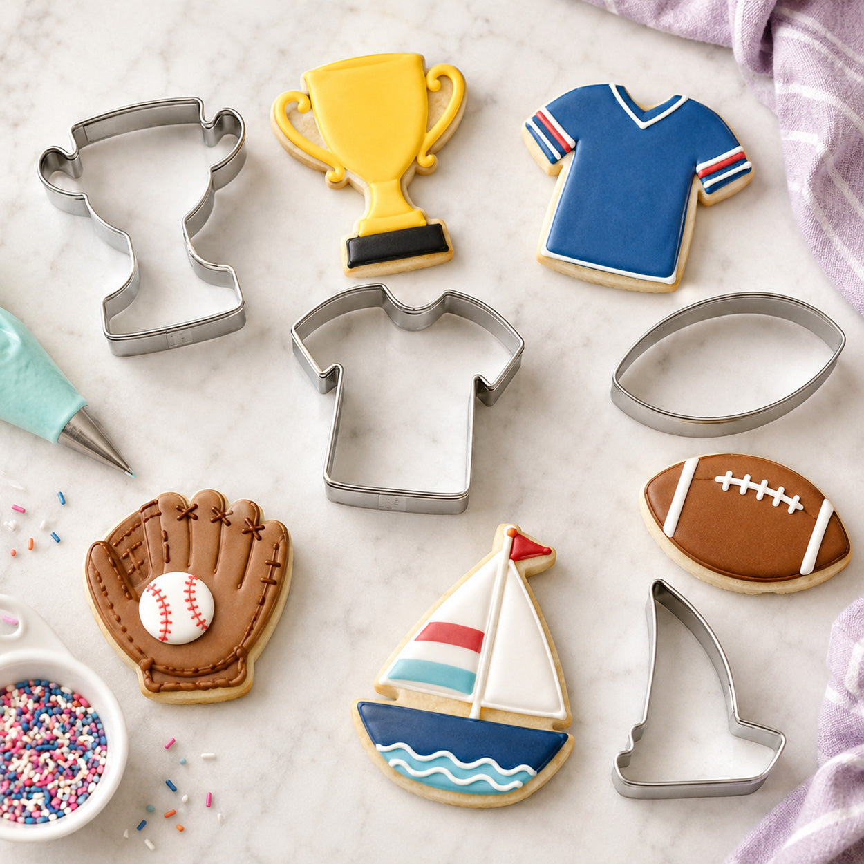 Sports Cookie Cutters