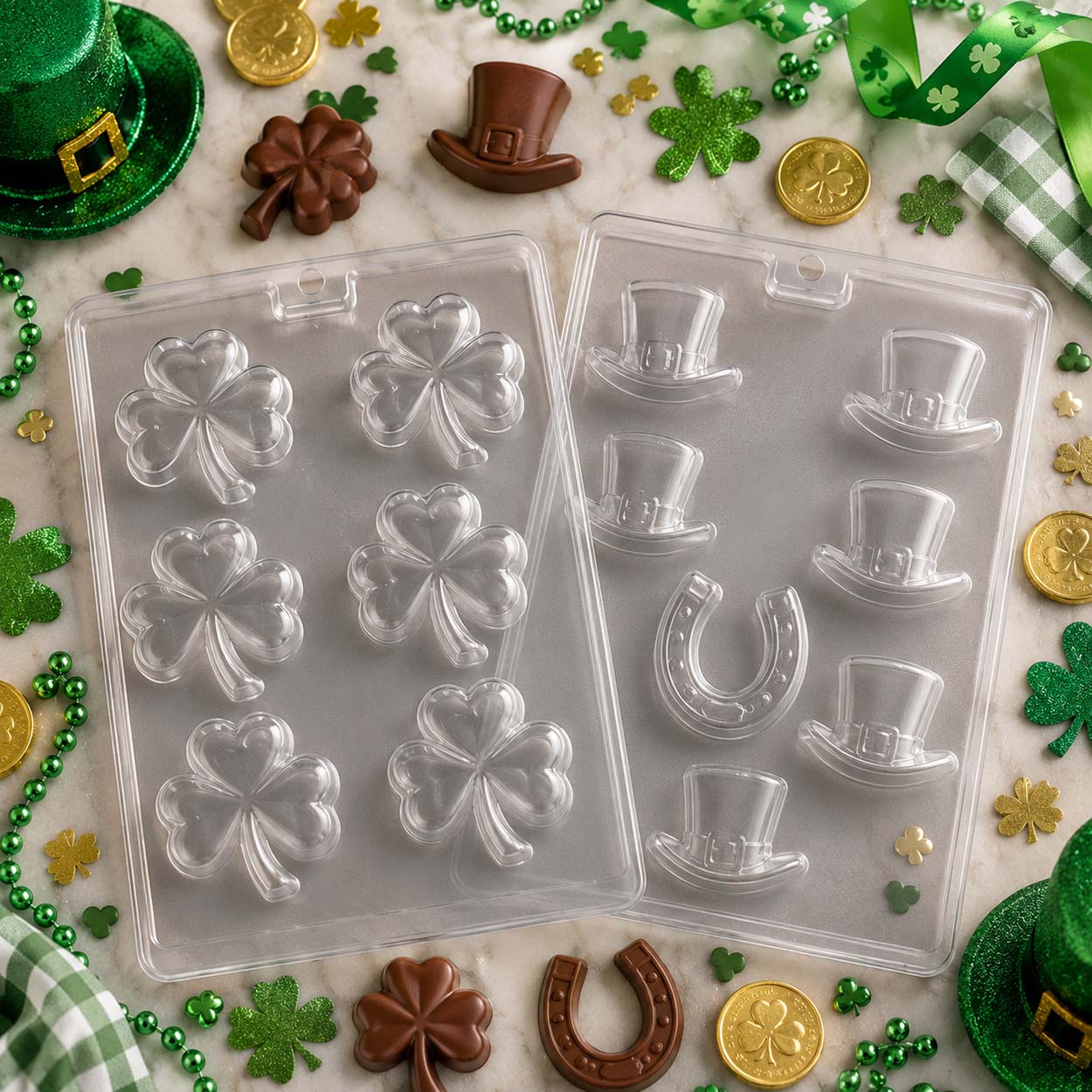 St. Patrick's Day Chocolate Molds