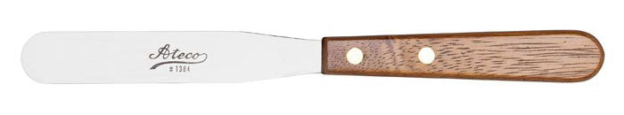 Straight Spatula with Wood Handle