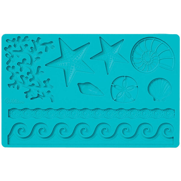 Wilton Sealife Silicone Fondant Mold