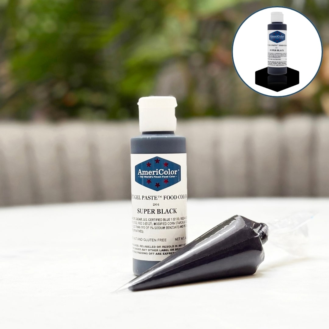 AmeriColor® Gel Food Coloring - Super Black