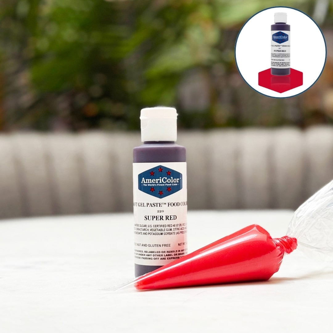 AmeriColor® Gel Food Coloring - Super Red