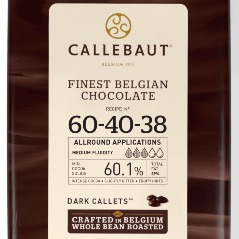 Callebaut Semi-Sweet Dark Chocolate Callets - 60.1%