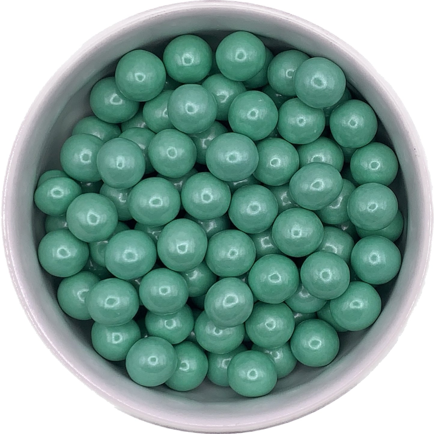 Turquoise sixlets candies