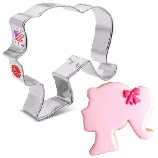 Doll Head Cookie Cutter