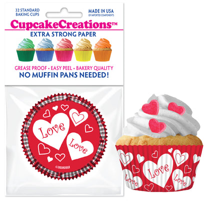 With Love Standard No Pan Baking Cups