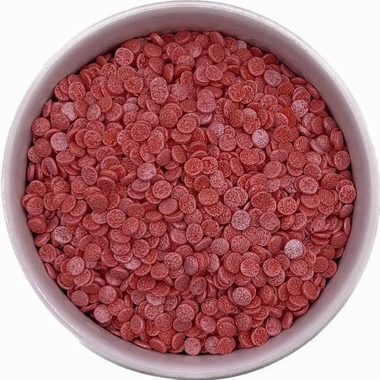 Pearl Red Confetti Quin Sprinkles