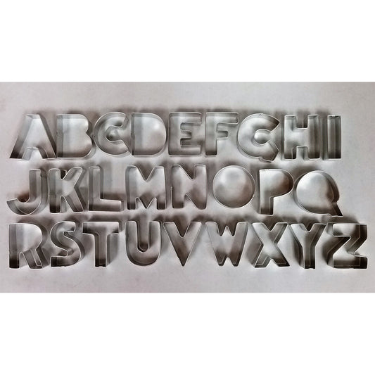 Alphabet Individual Letters Cookie Cutters