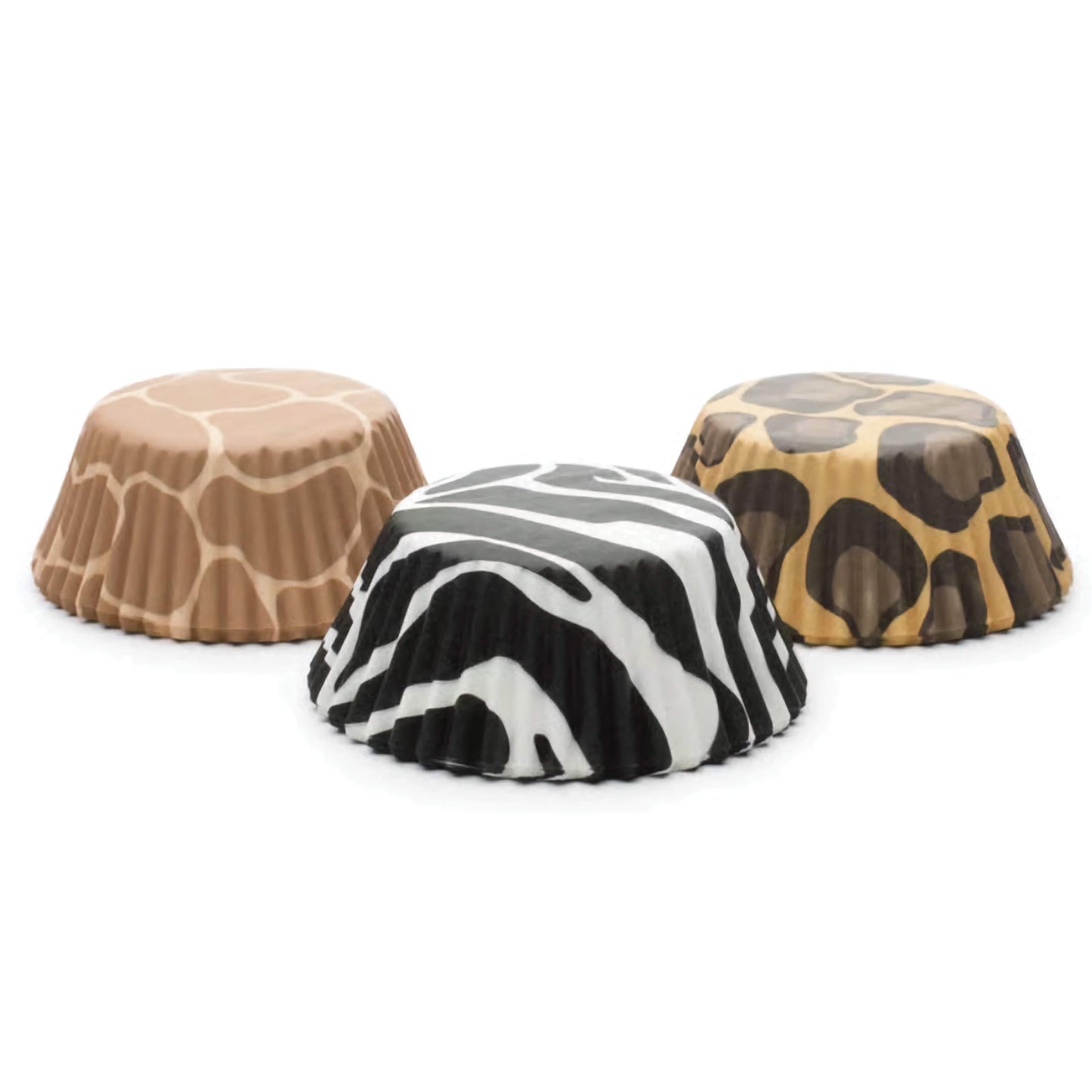 Animal Print Standard Baking Cups (Zebra/Giraffe/Leopard)