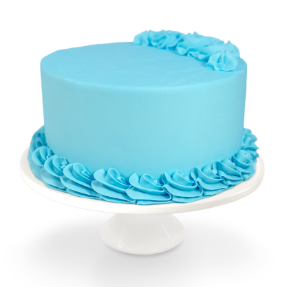 Light Blue Buttercream-Style Frosting