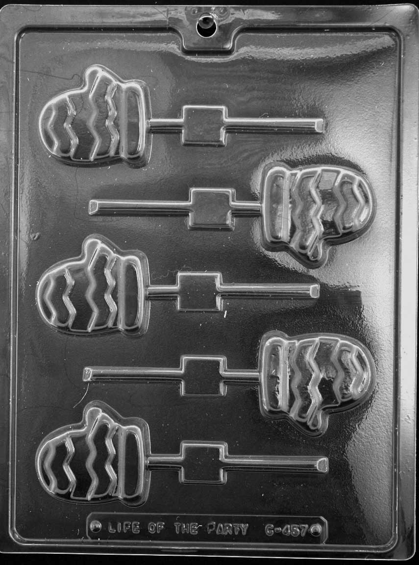 Mitten-shaped chocolate Lollipop mold