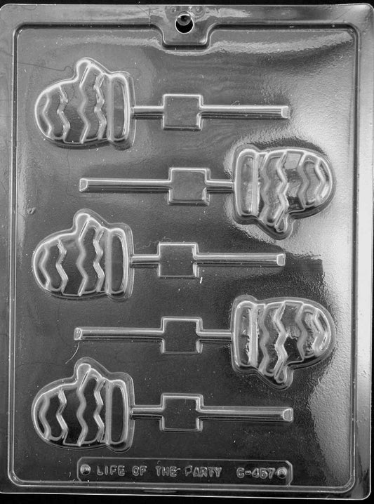 Mitten-shaped chocolate Lollipop mold