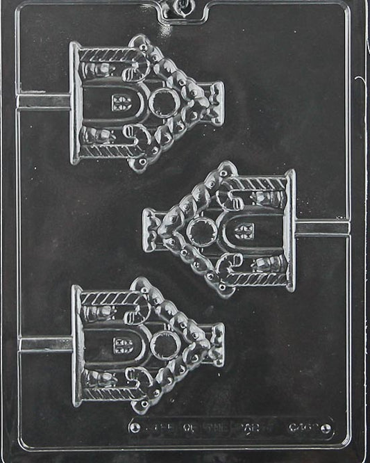 Gingerbread house-shaped chocolate Lollipop mold