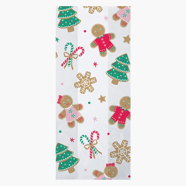 Gingerbread Medley Cello Bags