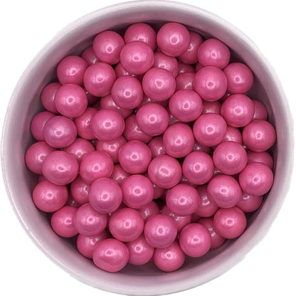 Bright Pink sixlets candies