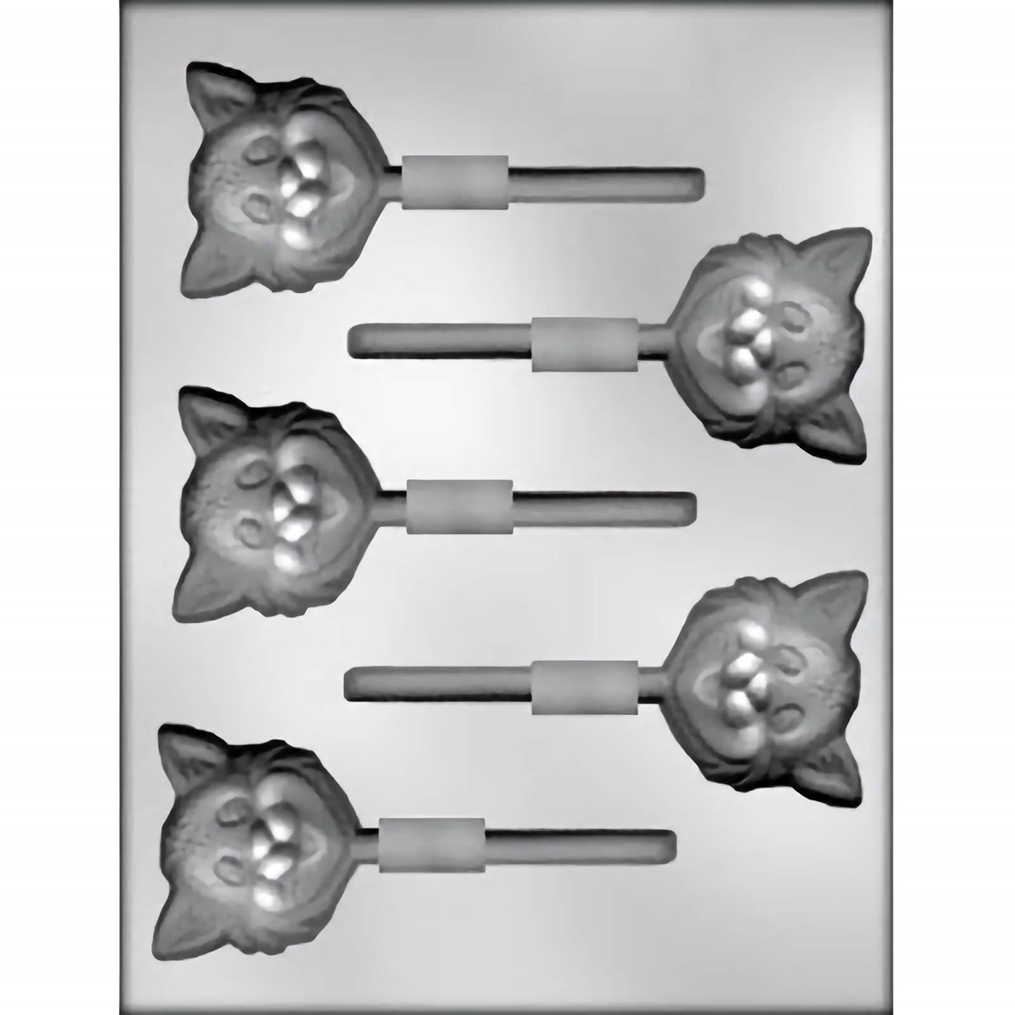 Cat Chocolate Lollipop Mold