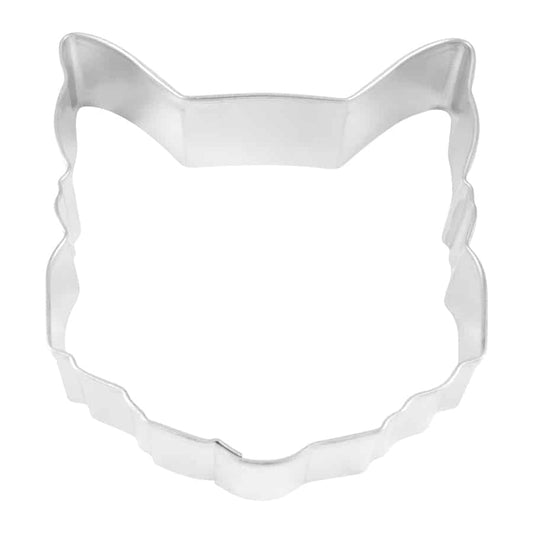 Cat Face Cookie Cutter 3.5"