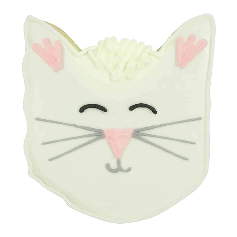 Cat Face Cookie Cutter 3.5"