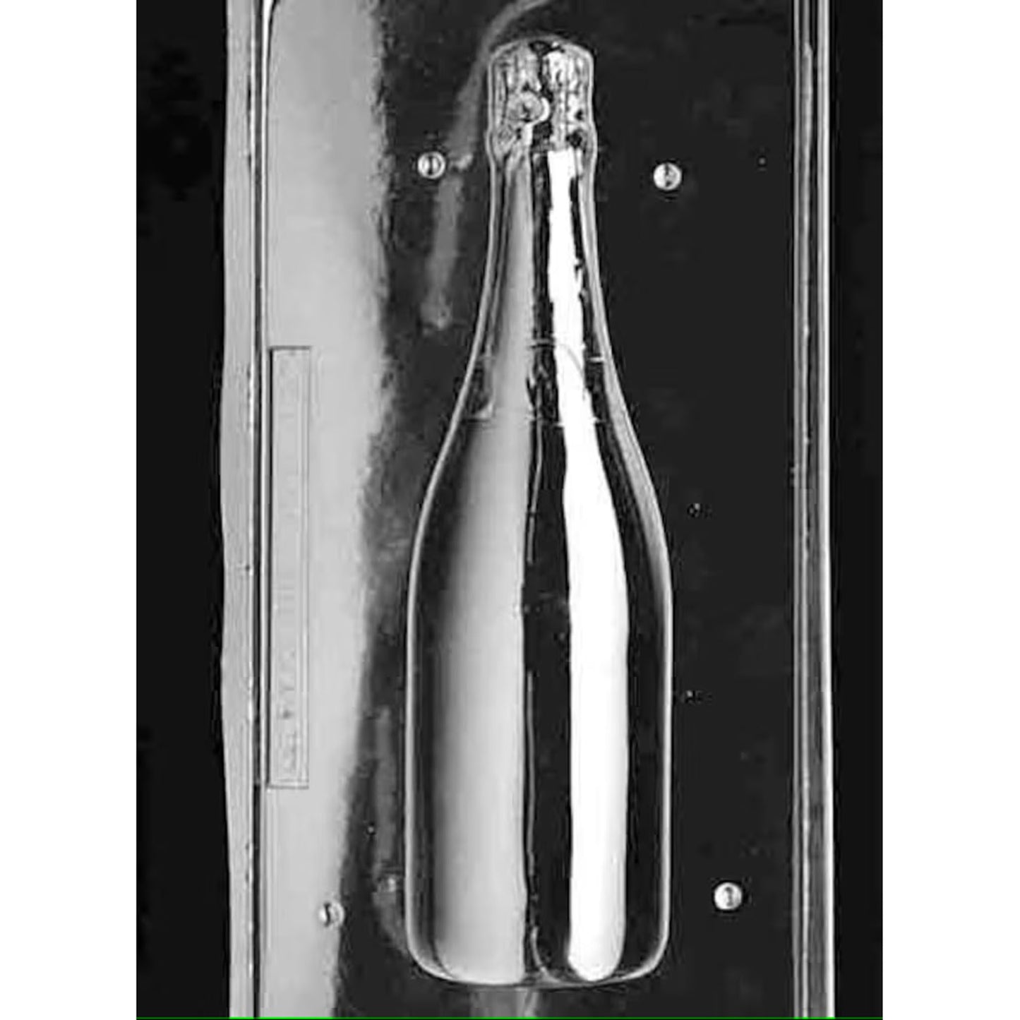 3D Champagne Bottle Chocolate Mold