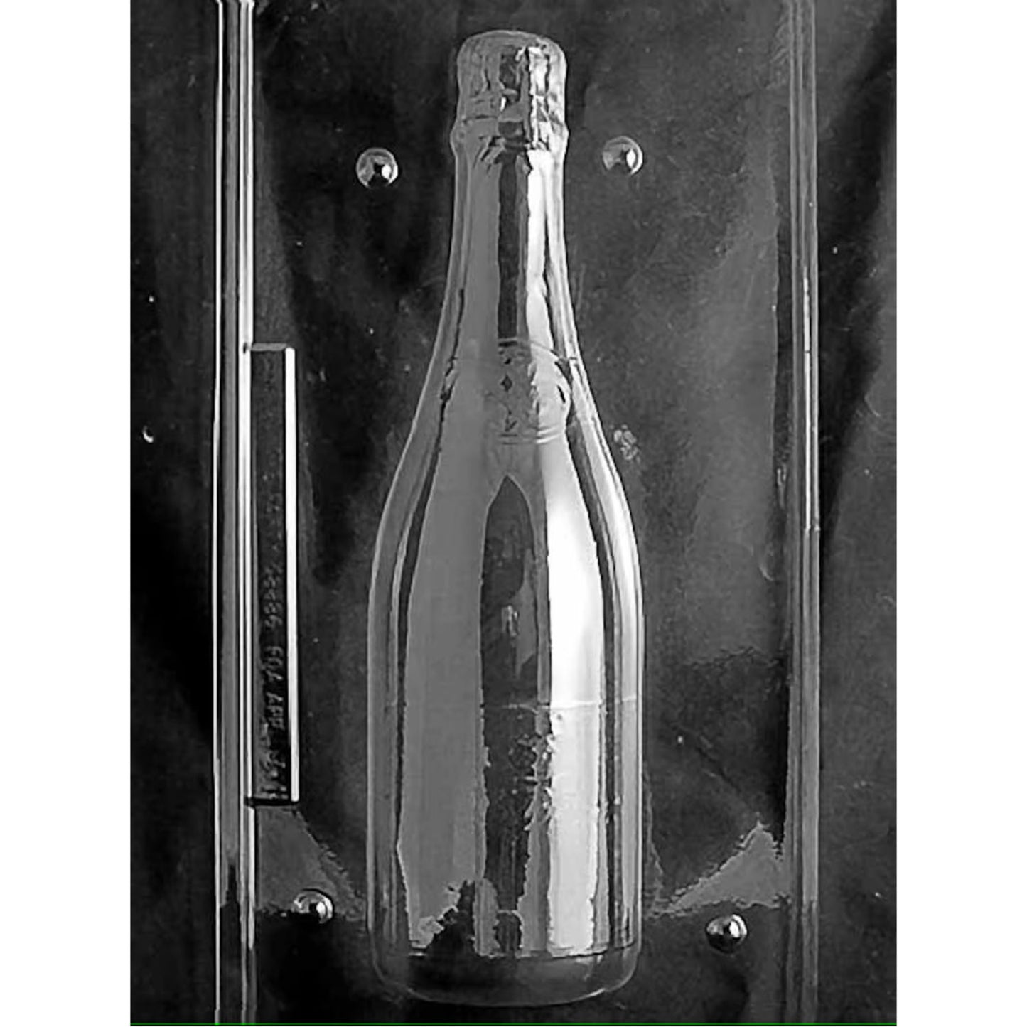 3D Champagne Bottle Chocolate Mold