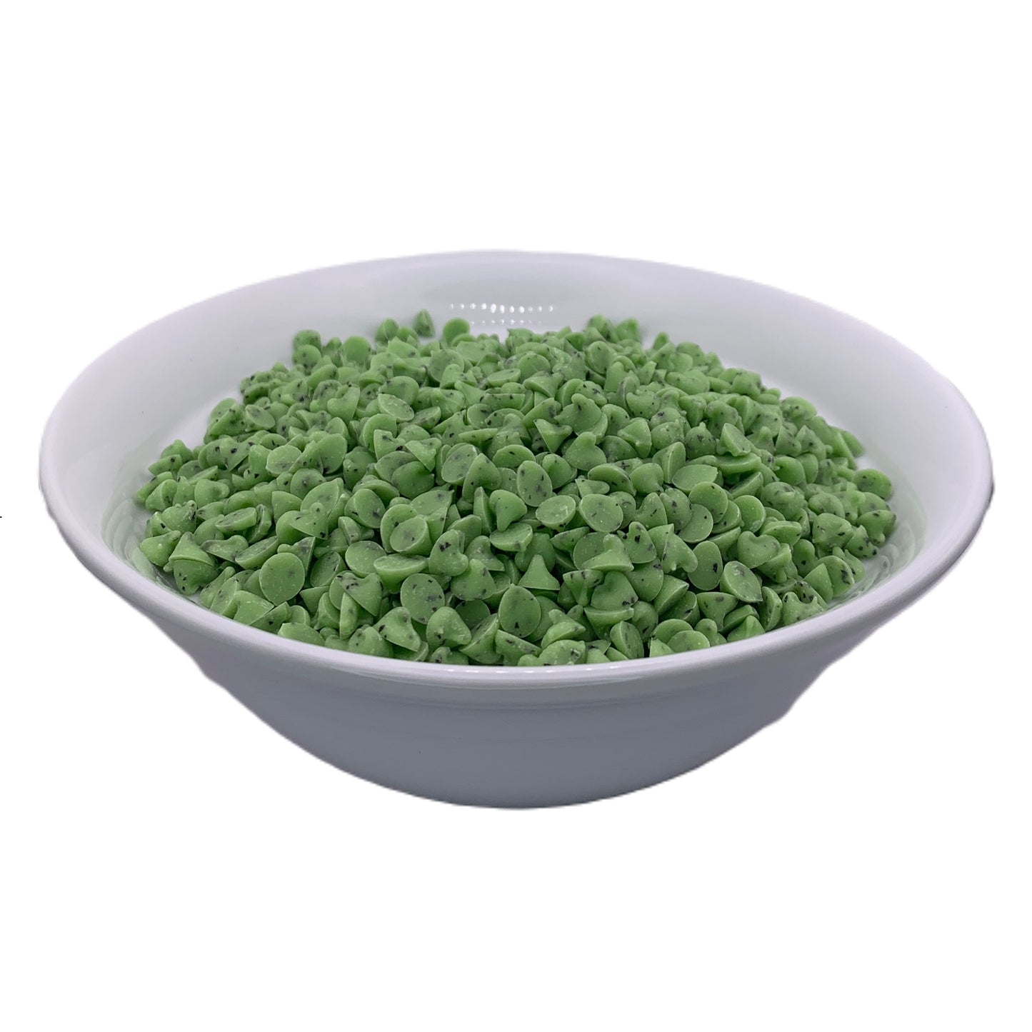 Clasen Green Mint Flavored Chocolate Drops - 1 lb