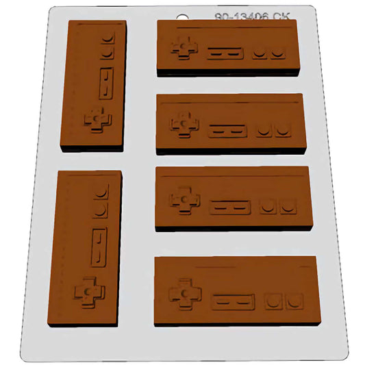 Classic Video Game Controller Chocolate Mold
