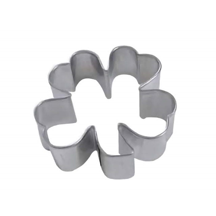 Sturdy 2.75-inch clover cookie cutter, perfect for cutting through various doughs and creating charming clover-shaped treats for St. Patrick's Day events, school parties, or thematic baking with family and friends.