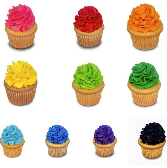 Colored Buttercream-Style Dairy Free Frosting